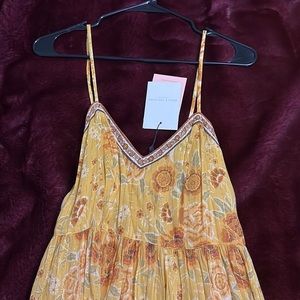 Spell & the Gypsy Mystic Strappy Maxi Dress Sunflower